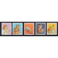 Швейцария, 1987, Рождество. 5 марок. № 1359-1363