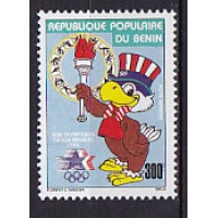 Бенин, 1984, Олимпийские игры в Лос-Анджелесе. Марка. № 356