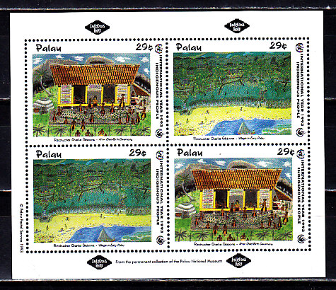 Палау, 1993, Международный год аборигенов. Малый лист