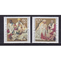 ФРГ, 1992, Рождество. 2 марки. № 1639-1640