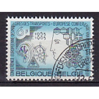 Бельгия, 1963, 10 годовщина Европейской конференции министров транспорта. Марка. № 1313
