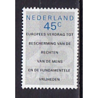 Нидерланды, 1978, 25 лет Европейскому договору прав человека. Марка. № 1119