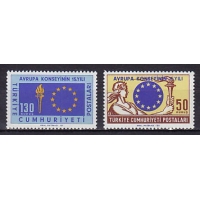 Турция, 1964, 15 лет Европарламенту. 2 марки. № 1901-1902