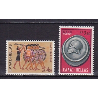 Греция, 1969, 20 лет НАТО. 2 марки. № 1002-1003