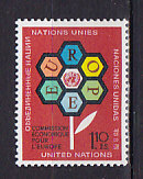 ООН (Женева), 1972, 25 лет Европейской экономической комиссии. Марка. № 27