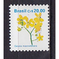Бразилия, 1990, Стандарт. Цветы. Марка. № 2356