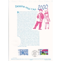 Франция, 1999-2000, Новый год. Миллениум. Презентационный лист