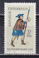 Австрия, 1966, Год почтовой марки. Марка. № 1229
